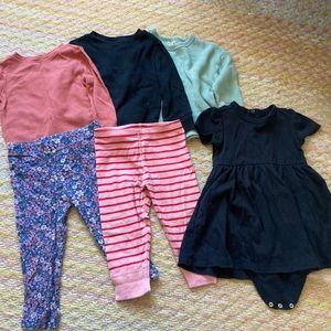 12-24 month baby girl bundle: Hanna Anderson, Primary, Uniqlo